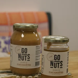 packaging de notre beurre de cacahuètes
