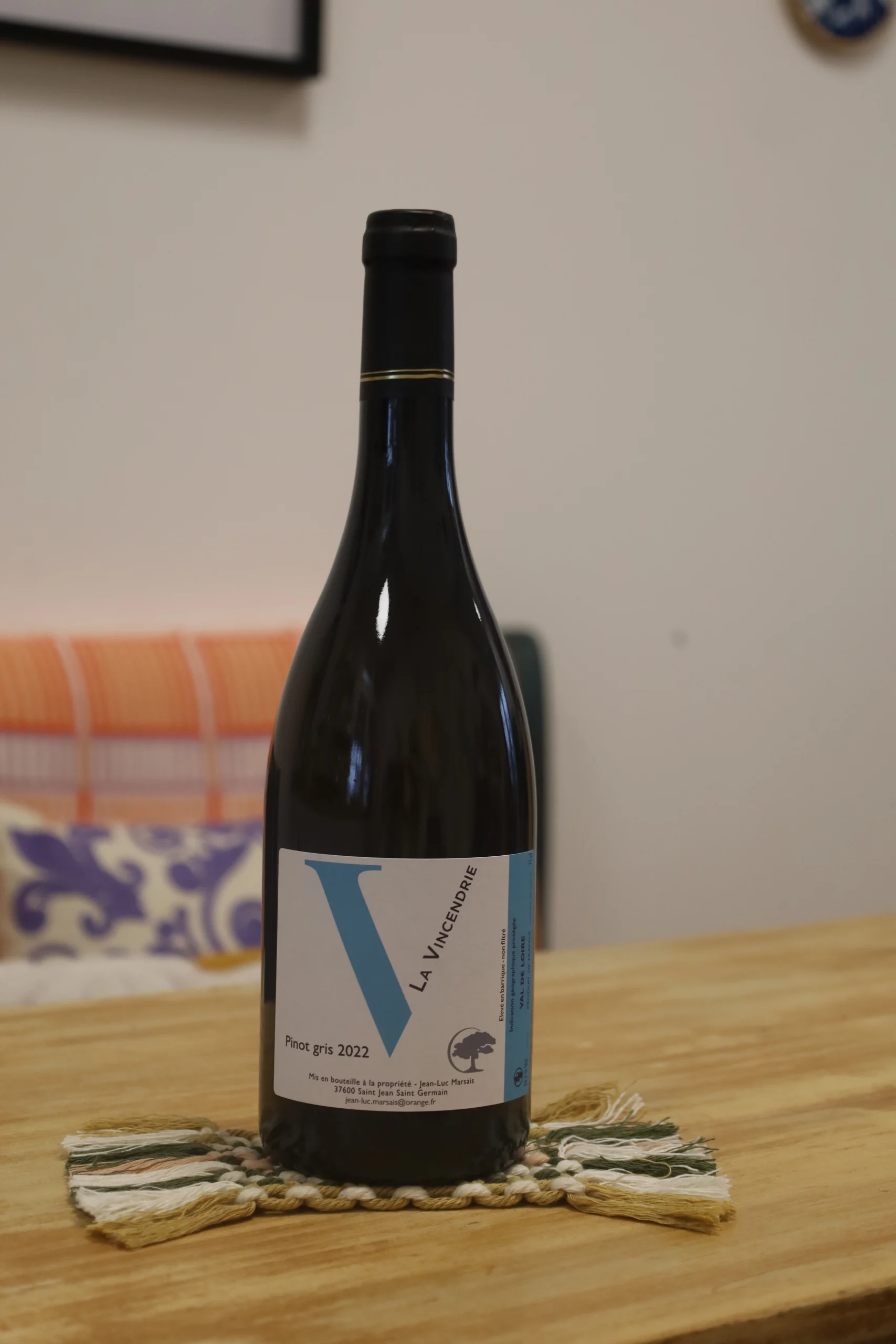 bouteille de pinot gris