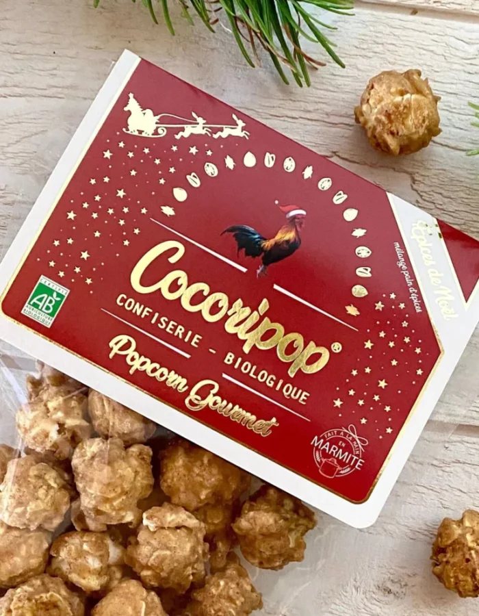 Pop corn épices de Noël