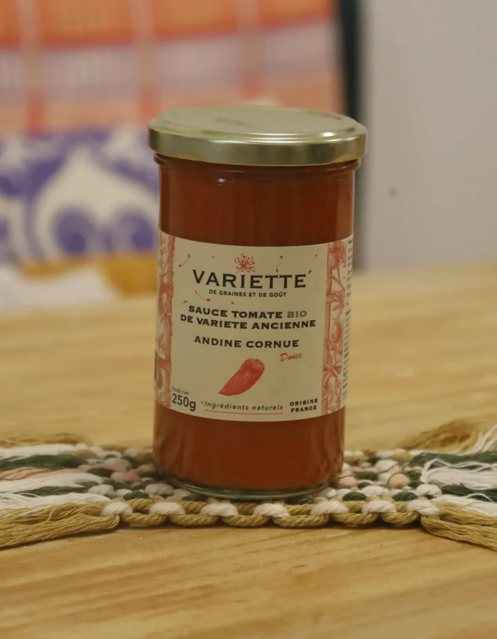 Sauce tomate andine cornue