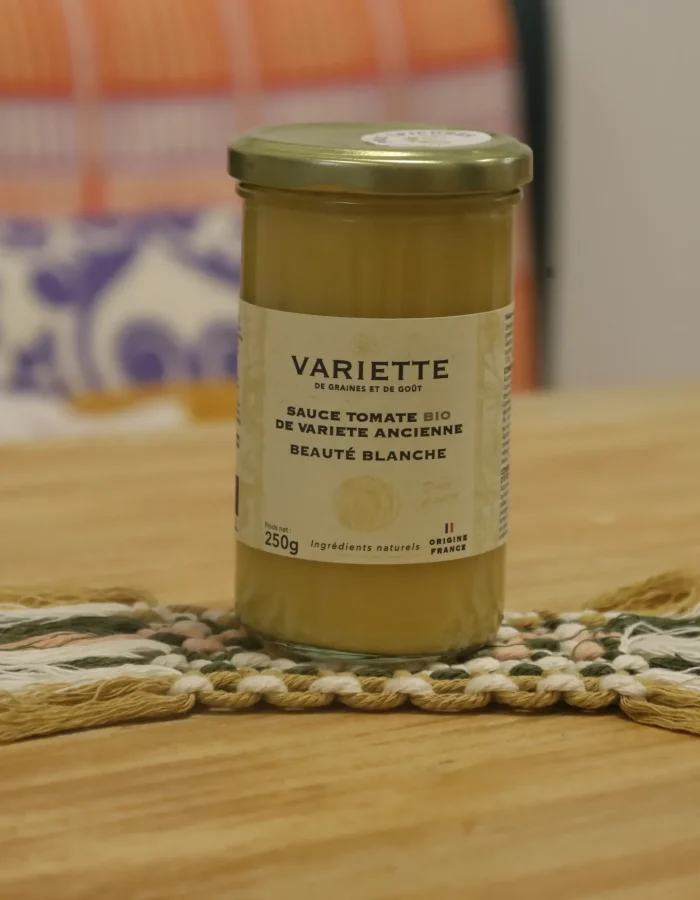 Sauce tomate beauté blanche