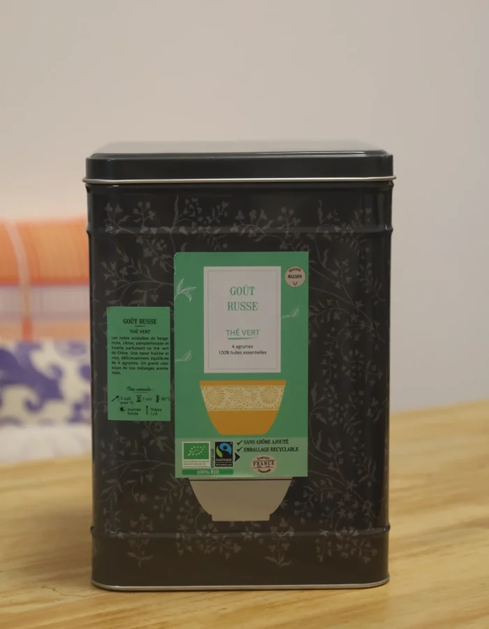 Thé vert goût russe