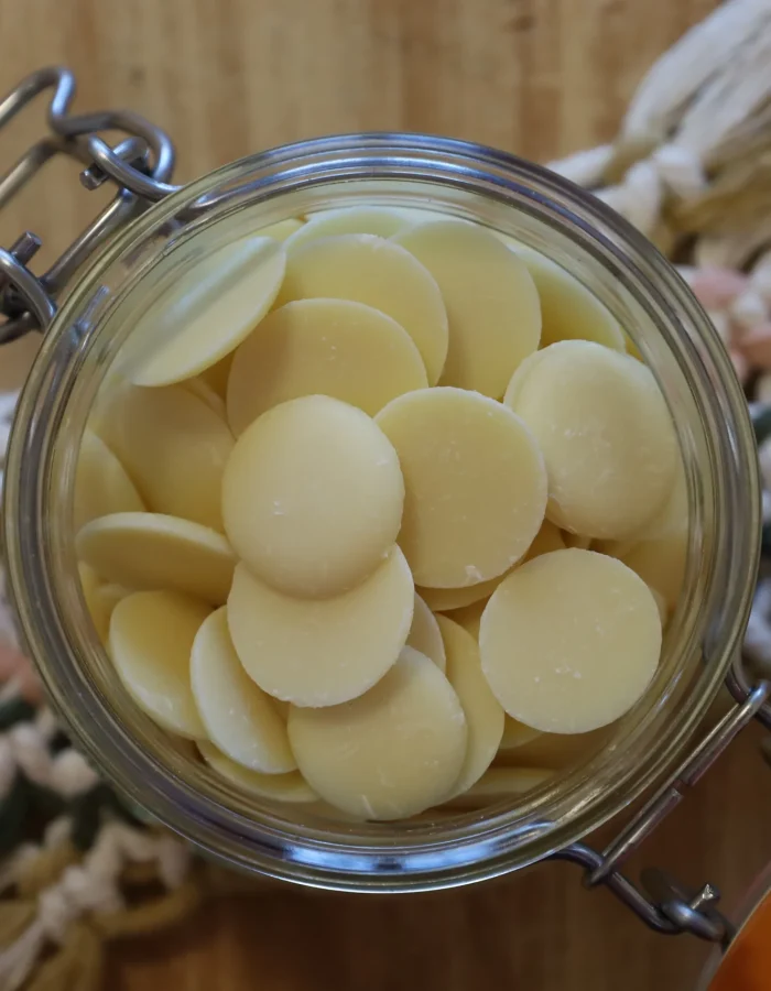 Palets chocolat blanc