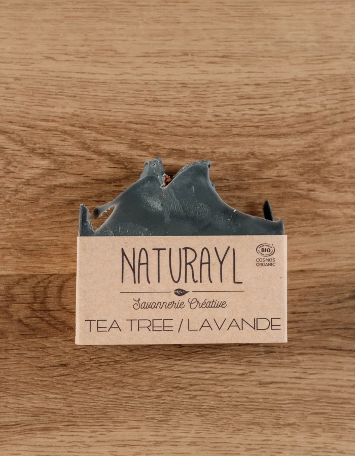 Savon solide tea tree lavande