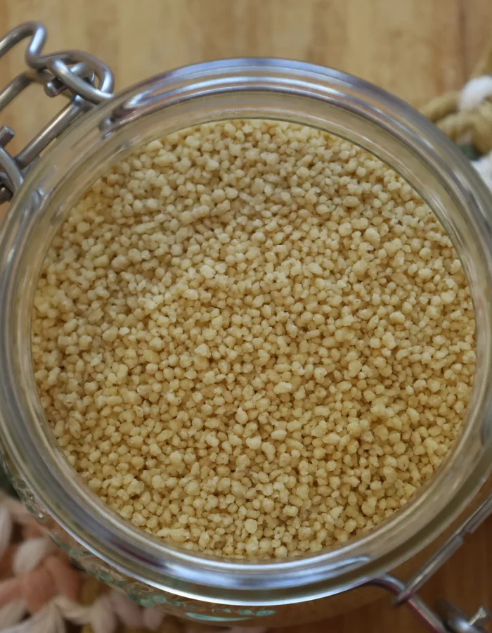 Semoule semi complète