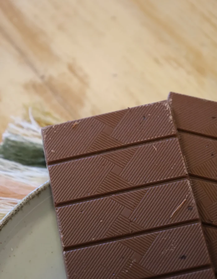 Tablette chocolat au lait caramel